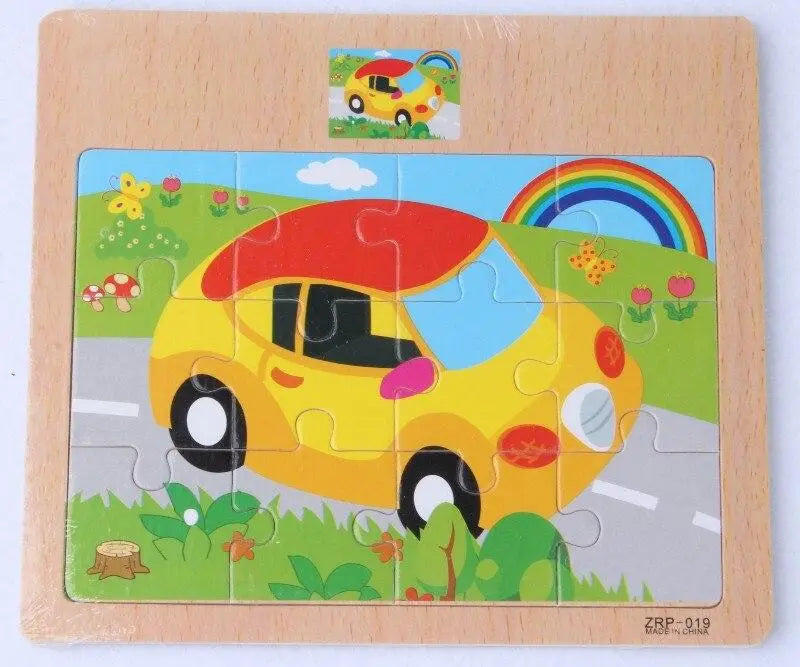 Quebra-Cabeças de Madeira 3D: Desafios Divertidos e Criativos para Todas as Idades Desenvolva Seu Filho