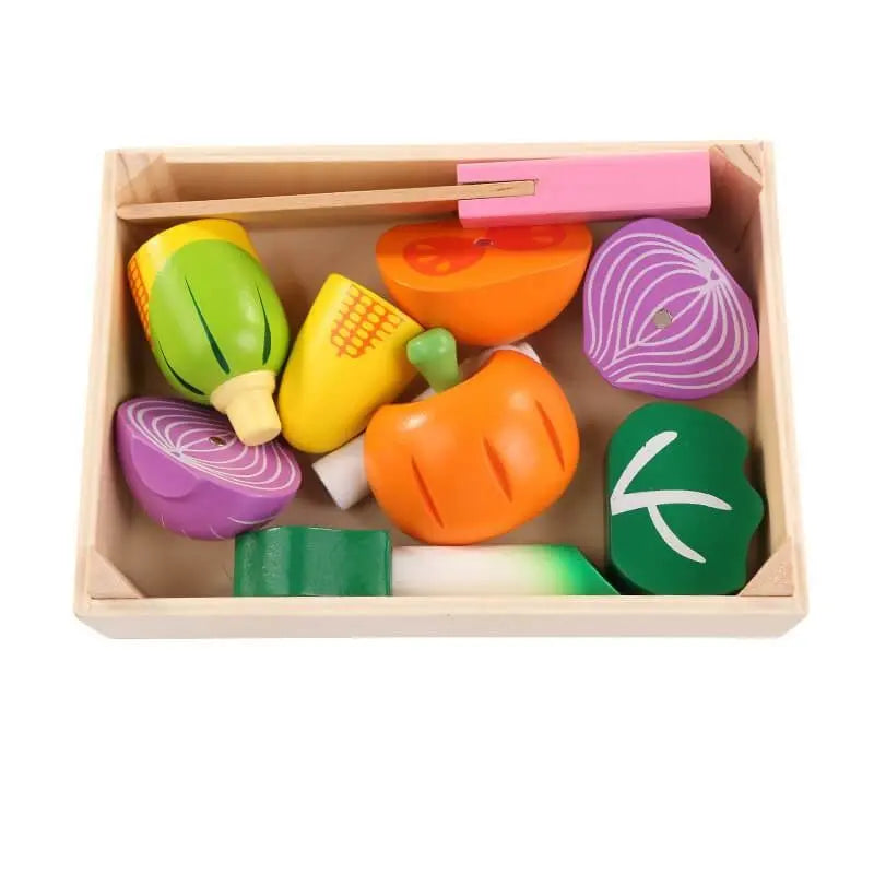 Kit Master Chef de Madeira - Aprenda Brincando na Cozinha Desenvolva Seu Filho