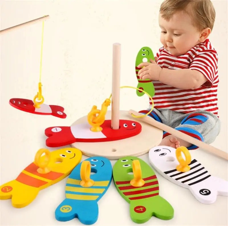 Pega Peixe Montessoriano: Aprendizado e Diversão em um Único Brinquedo! Desenvolva Seu Filho