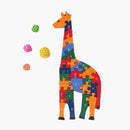 Quebra-cabeça Girafa Gigante de 40cm - Desenvolvimento do Alfabeto Desenvolva Seu Filho