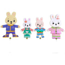 Família Coelho Troca Roupas e Emoções: Um Livro Encantador para Crianças Desenvolva Seu Filho