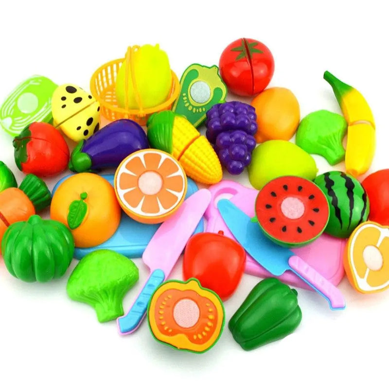 Kit Cozinha com Frutas: Diversão e Aprendizado na Hora de Brincar Desenvolva Seu Filho