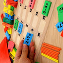 Dominó Matemático: Aprendizado Divertido de Números e Lógica Desenvolva Seu Filho