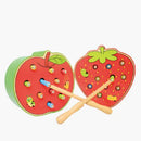 Lagartinha Magnética - Aprenda Cores de Forma Divertida Desenvolva Seu Filho