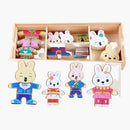 Família Coelho Troca Roupas e Emoções: Um Livro Encantador para Crianças Desenvolva Seu Filho