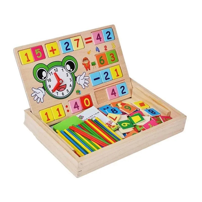 Caixa de Matemática com Múltiplas Funções: Aprendizado Divertido e Versátil balao magico