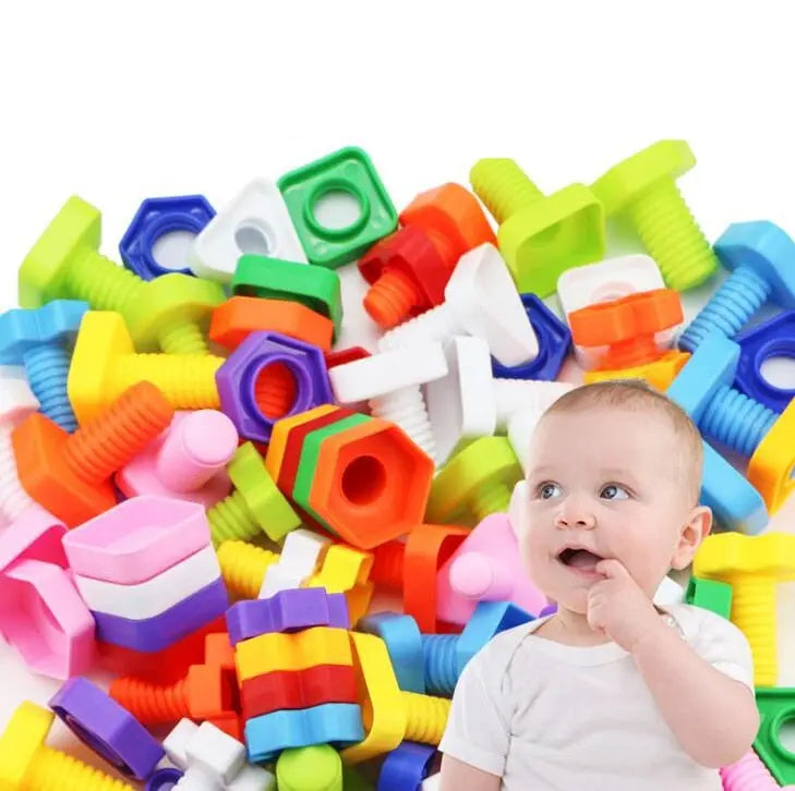 Brinquedos Montessori - ovos e parafusos - Balão Mágico