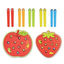 Lagartinha Magnética - Aprenda Cores de Forma Divertida Desenvolva Seu Filho