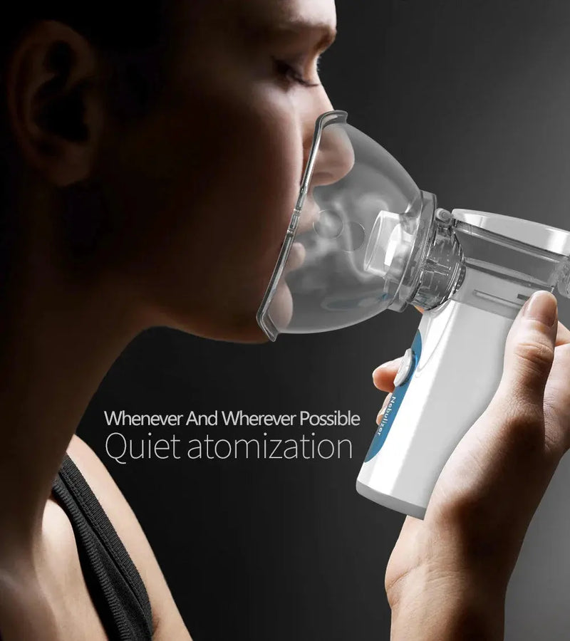 Nebulizador Portátil Silent Breeze – Conforto e Silêncio Balão Mágico