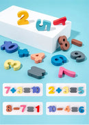 Tabuleiro Alfabeto + Números para alfabetização e coordenação motora Desenvolva Seu Filho