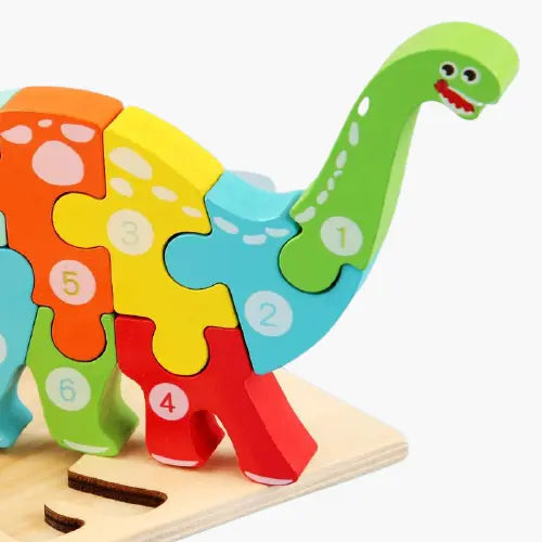 Quebra-cabeça 3D: Vamos Contar - Diversão Educativa para Crianças Desenvolva Seu Filho