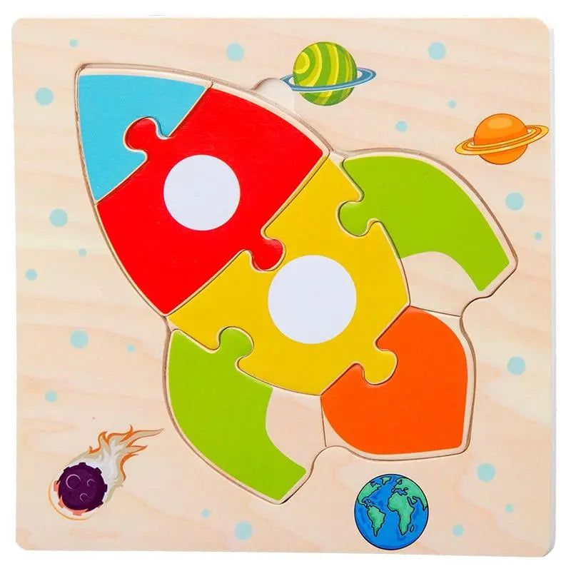 Quebra-cabeça Tangram 3D: Desafio Criativo e Divertido Desenvolva Seu Filho