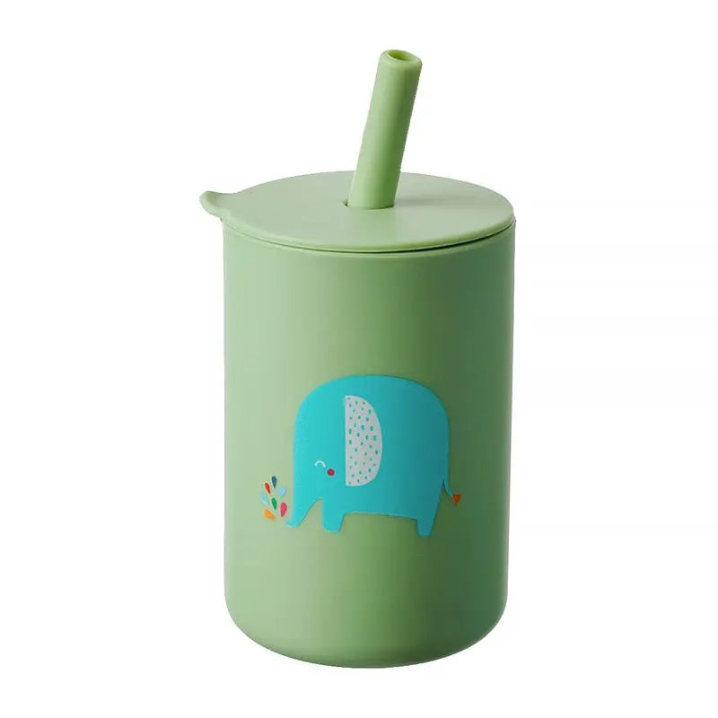 Copo de silicone decorado - Balão Mágico