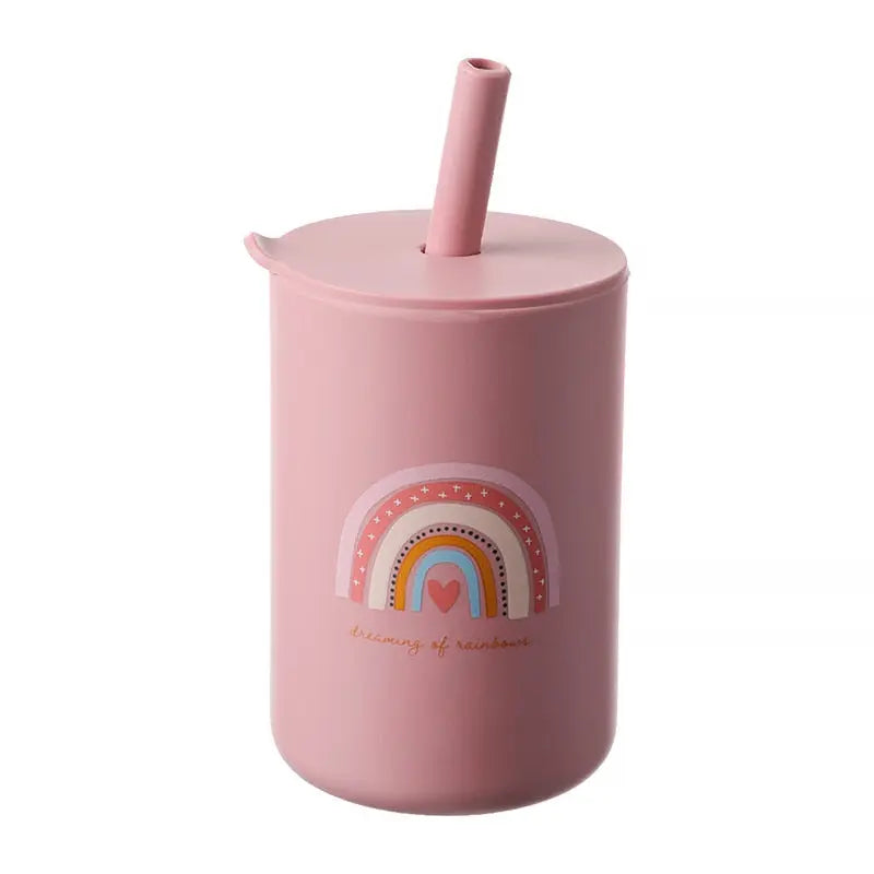 Copo de silicone decorado - Balão Mágico