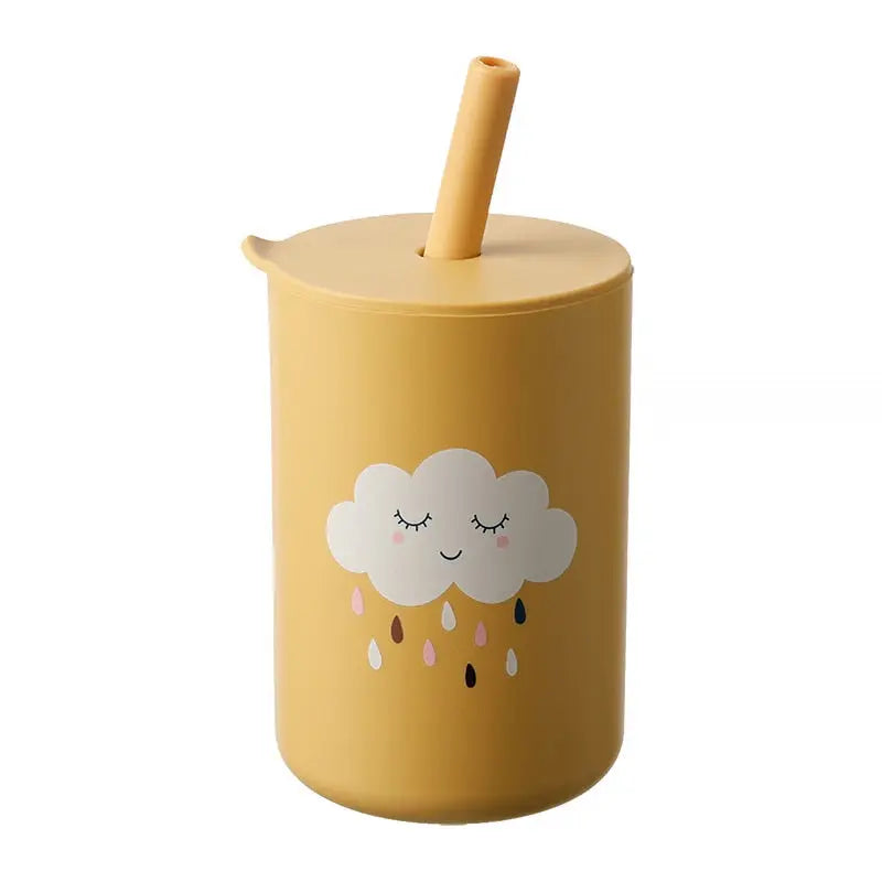 Copo de silicone decorado - Balão Mágico