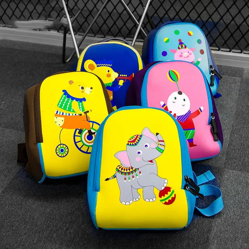 Mochila infantil de bichinhos - 3D - Balão Mágico